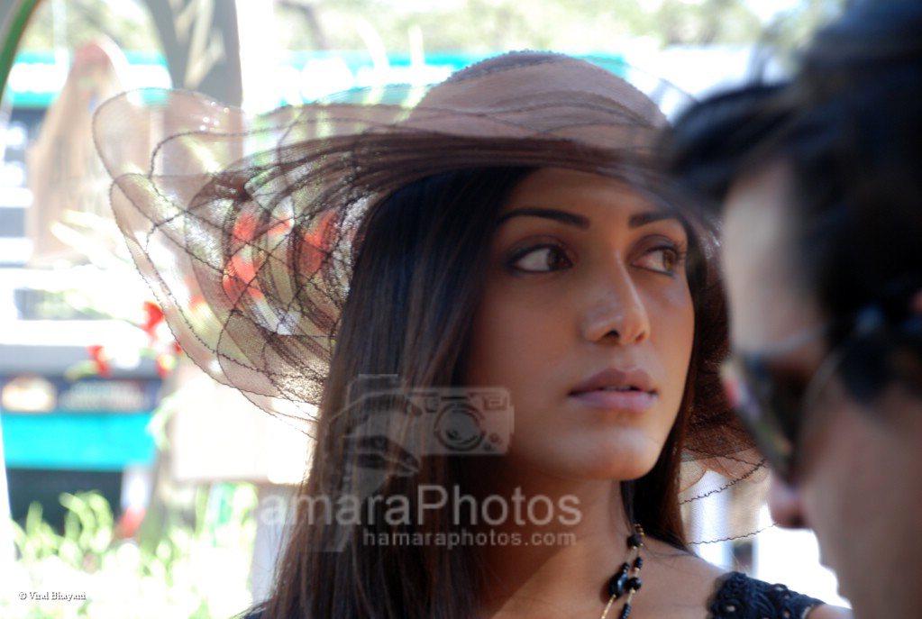 Miss India World 2005 Sindhura Gadde at Mcdowell's Derby in Race course on 2nd Feb 2008 