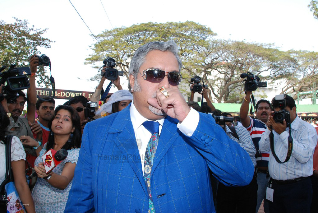 Dr. Vijay Mallya at Mcdowell's Derby in Race course on 2nd Feb 2008  