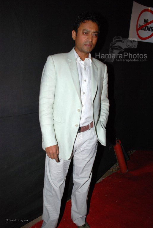 Irfan at the MAX Stardust Awards 2008 on 27th Jan 2008 