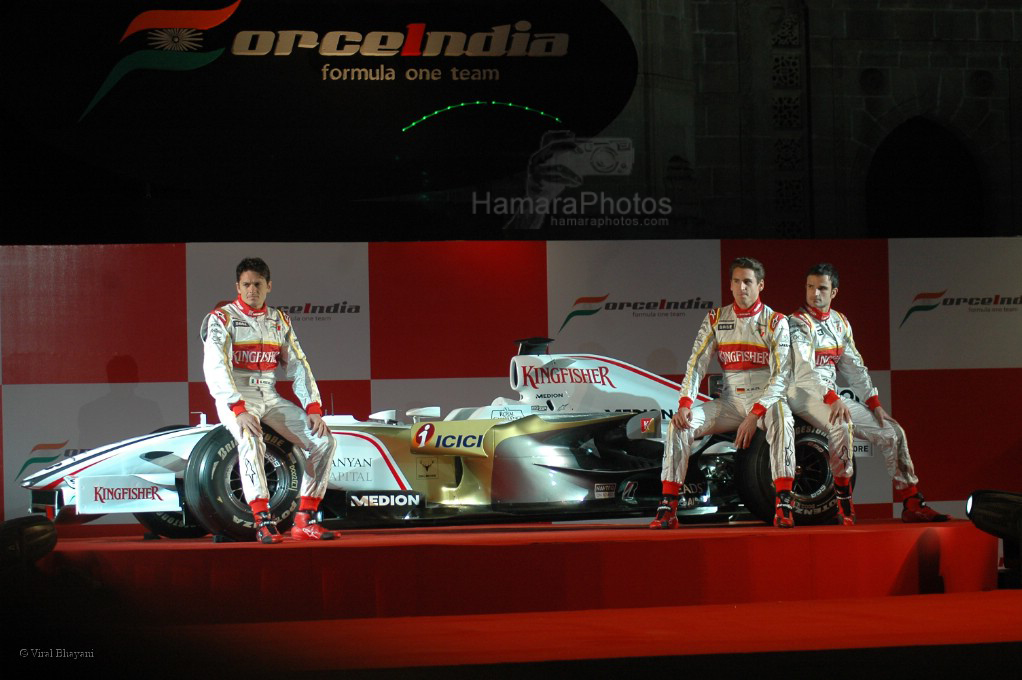 at Force India Formula One Team car Launch 