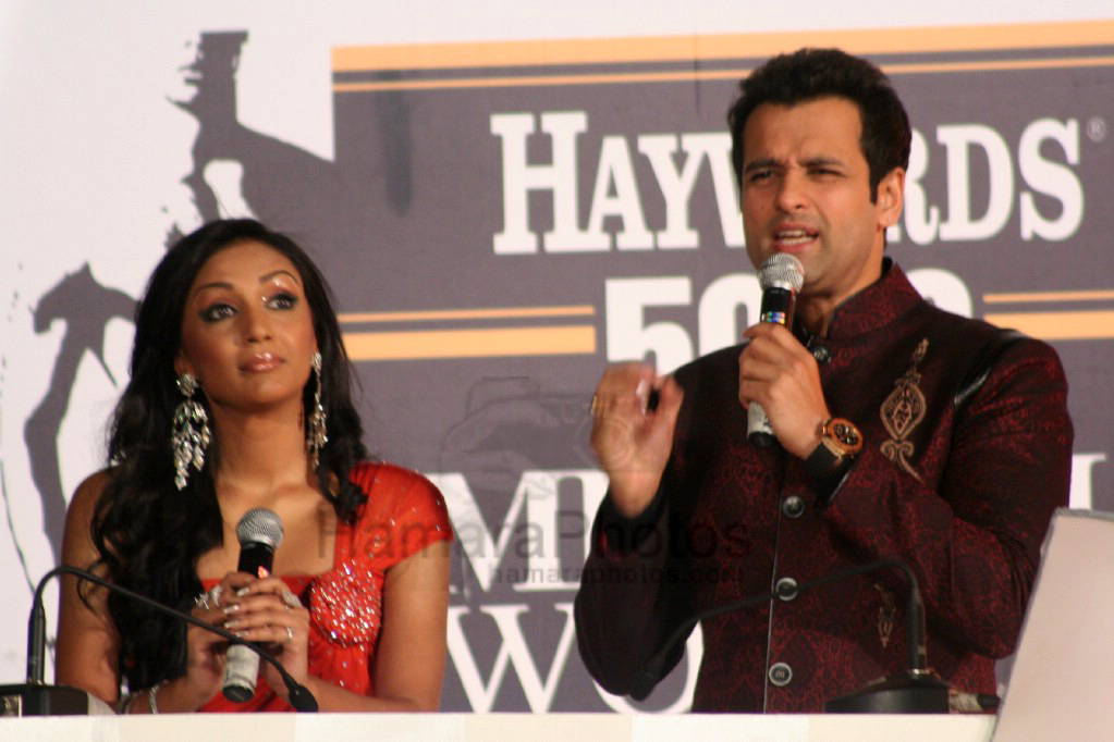 Shweta Slave,Rohit Roy at Haywords Mr India World in Hotel Inter Continnental on Feb 9th 2008 