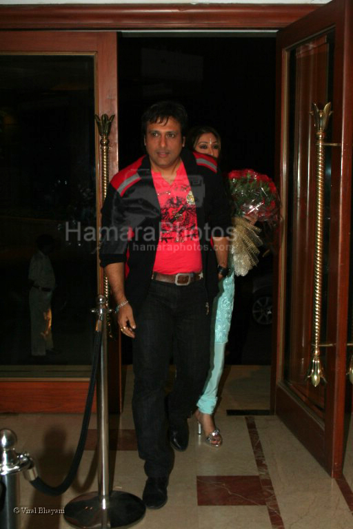 Govinda at Vashu Bhagnani's star studded Bollywood bash at Bling on Feb 6th 2008