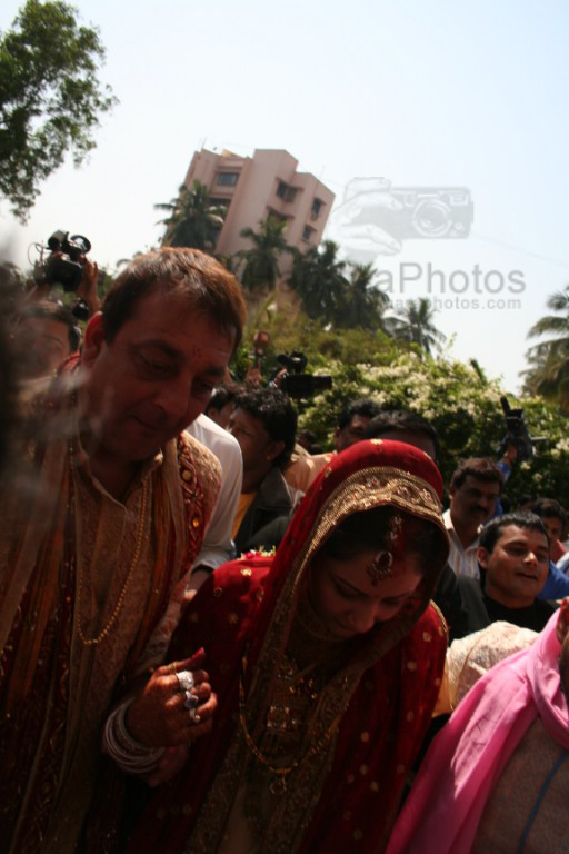 Sanjay Dutt Wedding with Manyata 
