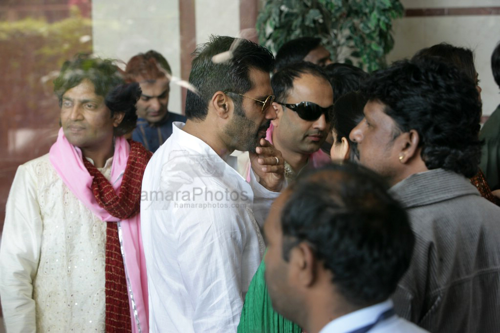 Suniel Shetty at Sanjay Dutt Wedding with Manyata 