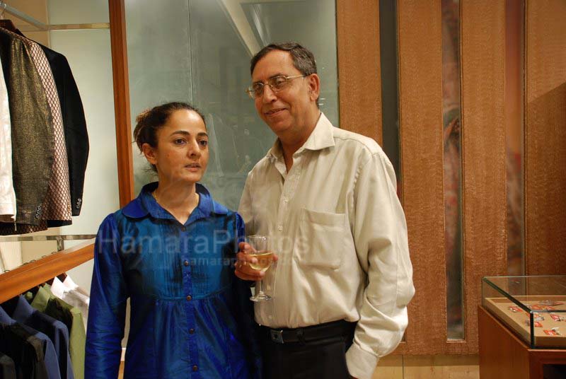 at Narendra Kumar's collection showing at Aza Men on Feb 12th 2008 