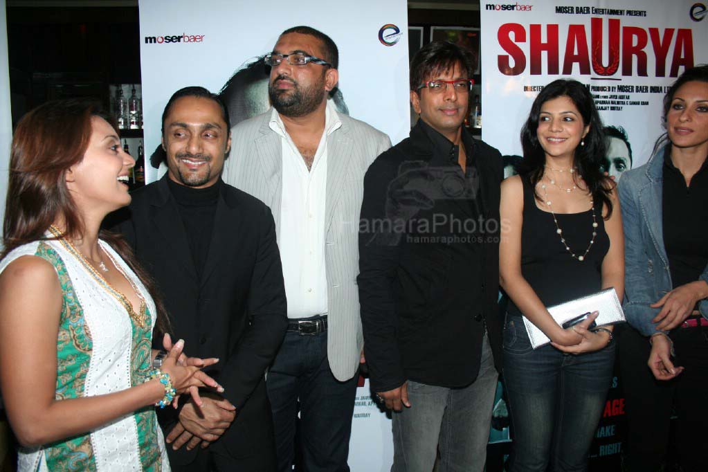 Rahul Bose,Minissha Lamba at Shaurya Movie Premiere