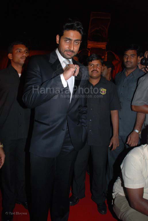 Abhishek Bachchan at Jodhaa Akbar premiere at IMAX WADALA on 14th feb 2008 