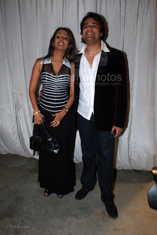 Krishna with Kashmira Shah at the launch of  Kamini Khanna's new website on Beauty with Astrology in Juhu Club on Feb 19th 2008