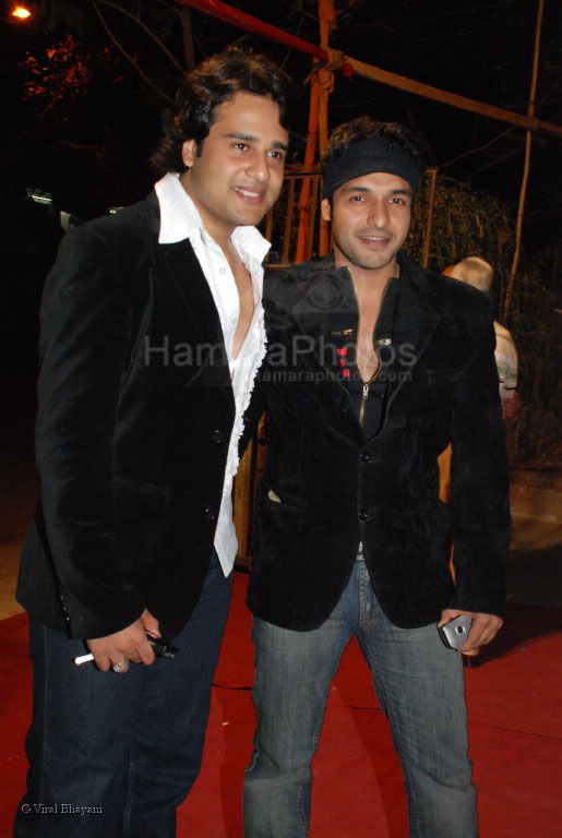 Krishna Abhishek at the launch of  Kamini Khanna's new website on Beauty with Astrology in Juhu Club on Feb 19th 2008