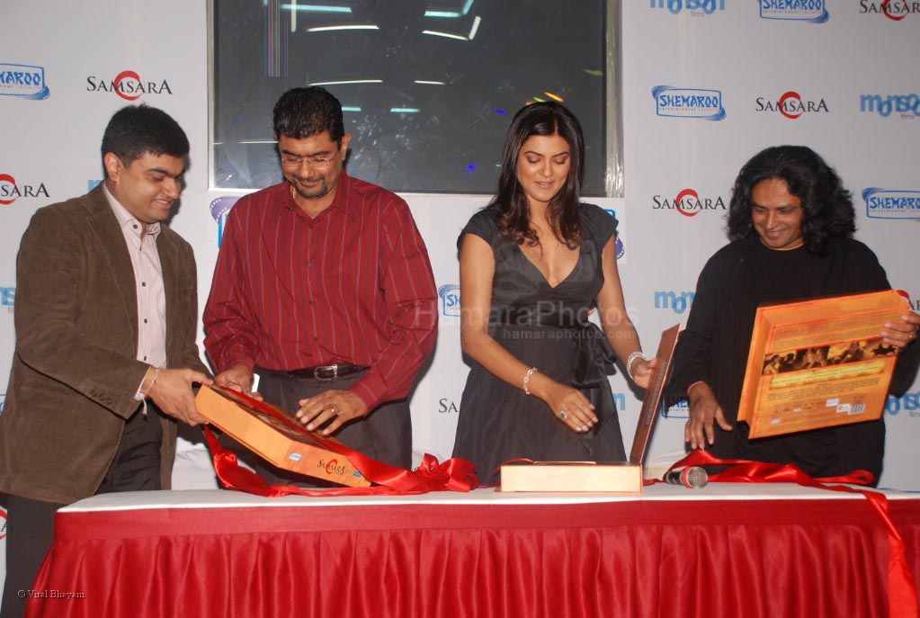 Sushmita Sen at the launch of Pan Nalin's Samsara DVD in Rock Bottom on Feb 22nd 2008 