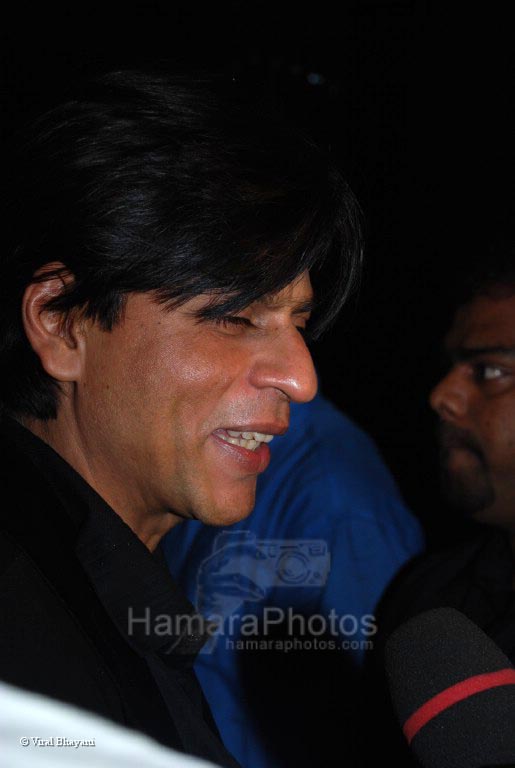 Shahrukh Khan at Farah Ali Khan Bash at Blings in Hotel The Leela on 23rd Feb 2008 