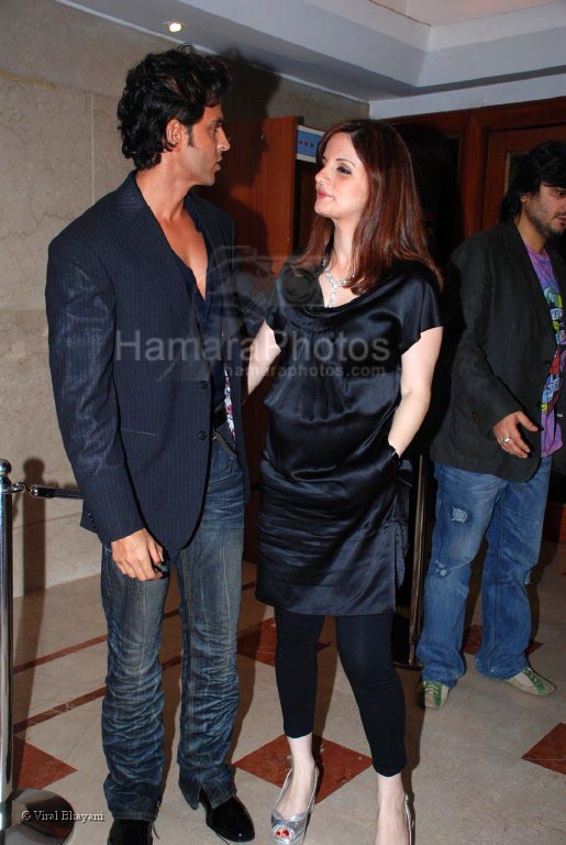 Hrithik Roshan, Suzanne at Farah Ali Khan Bash at Blings in Hotel The Leela on 23rd Feb 2008 