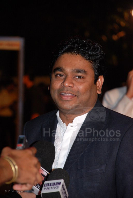 A R Rehman at Fair one Filmfare 2007 in Mumbai's plush Yashraj Studio on the 23rd Feb 2008 