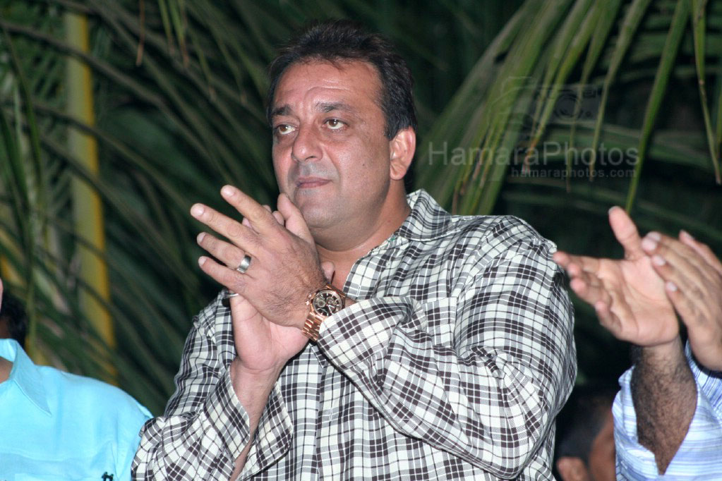 Sanjay Dutt at the music launch of Raghu Dixit's album in Bandra on Feb 26th 2008 
