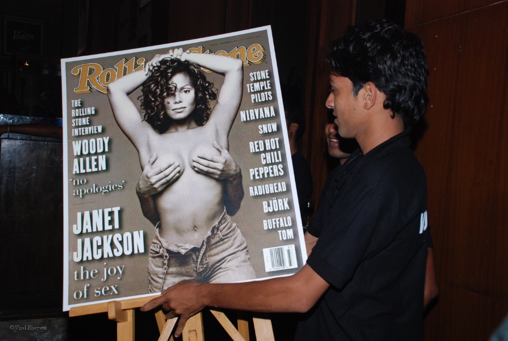 at the launch of Rollingstone magazine in Hard Rock Cafe on Feb 27th 2008