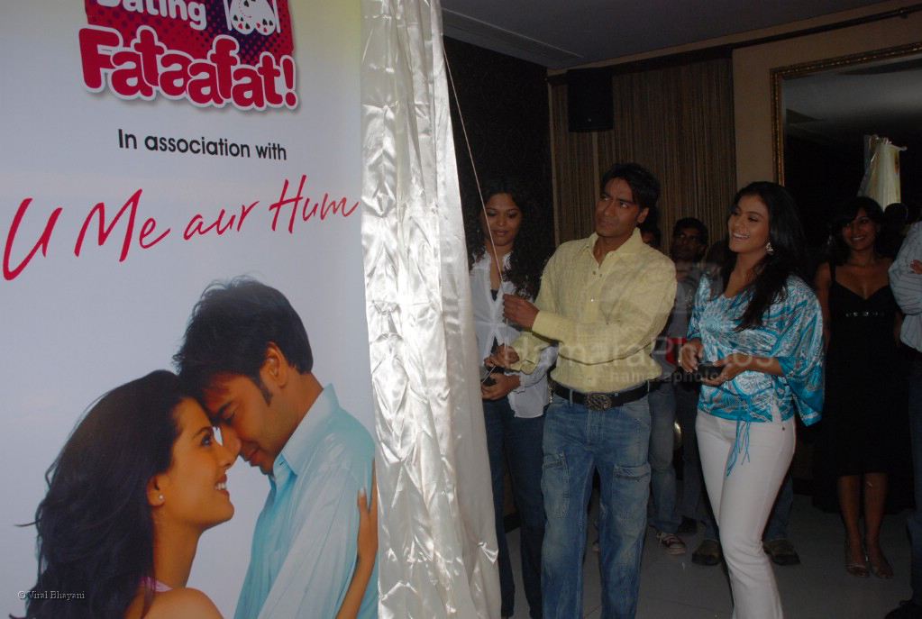 Kajol, Ajay Devgan at Radio One promotional event for film U Me Aur Hum at D Ultimate Club on 29th Feb 2008 