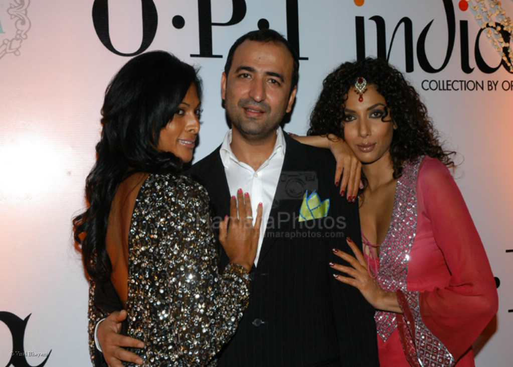 Nitin Kalwani, Nina Manuel, Diandra Soares at OPI The India Collection for Spring Summer 2008 