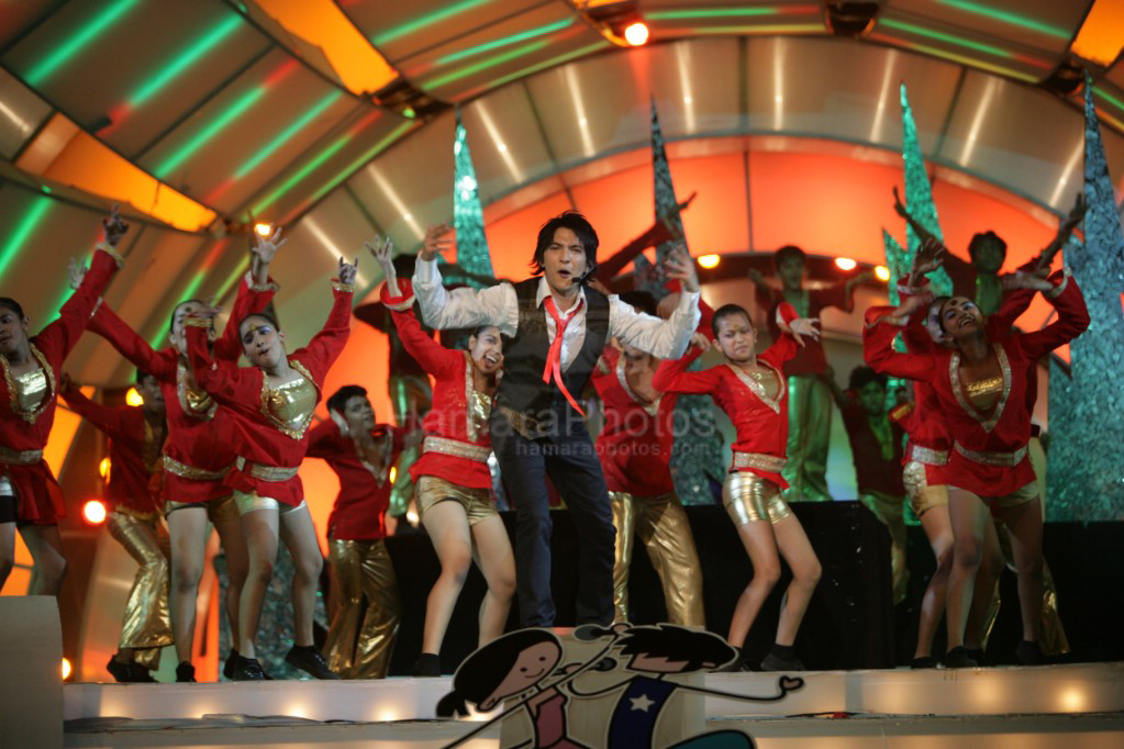 Aditya Narayan at the finals of Lil Champs on 1st March 2008