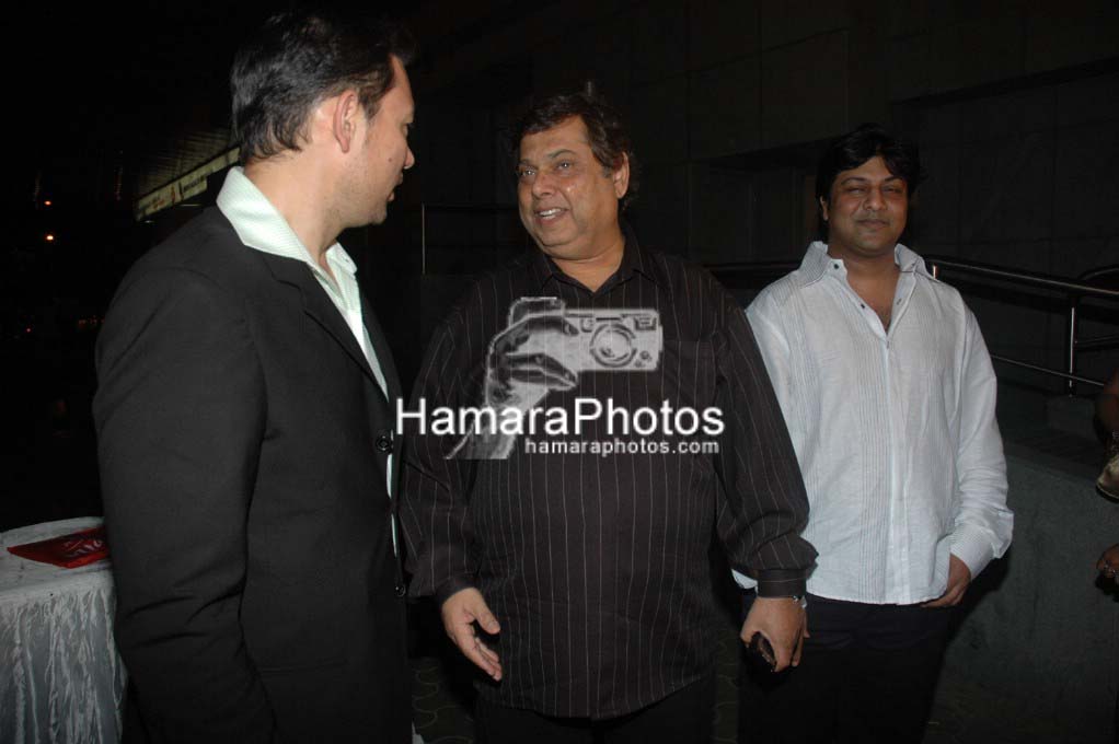 Kelly Dorjee,David Dhawan at The Don premiere in Cinemax on March 5th 2008