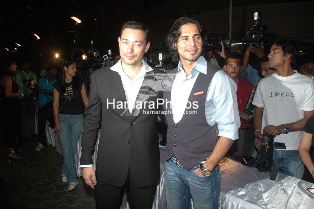 Kelly Dorjee,Dino Morea at The Don premiere in Cinemax on March 5th 2008