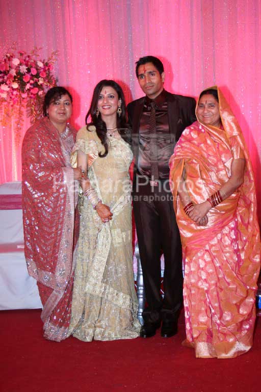 at Kripa Shankar's son Sanjay Singh's engagement to Ankita in Grand Haytt on March 9th 2008