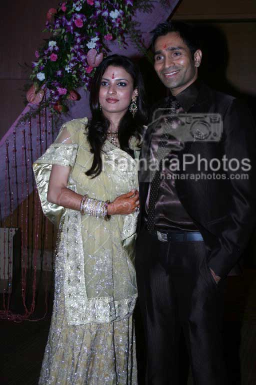 at Kripa Shankar's son Sanjay Singh's engagement to Ankita in Grand Haytt on March 9th 2008