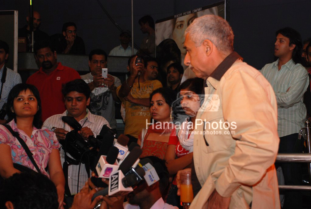 Naseerruddin Shah at the music launch of Khuda Kay Liye in  Poison on March 11th 2008