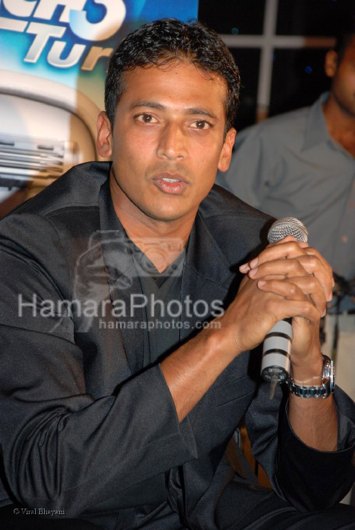 Mahesh Bhupati  at the Gillette Mach3 Turbo Comfort Challenge in  Hilton on March 11th 2008