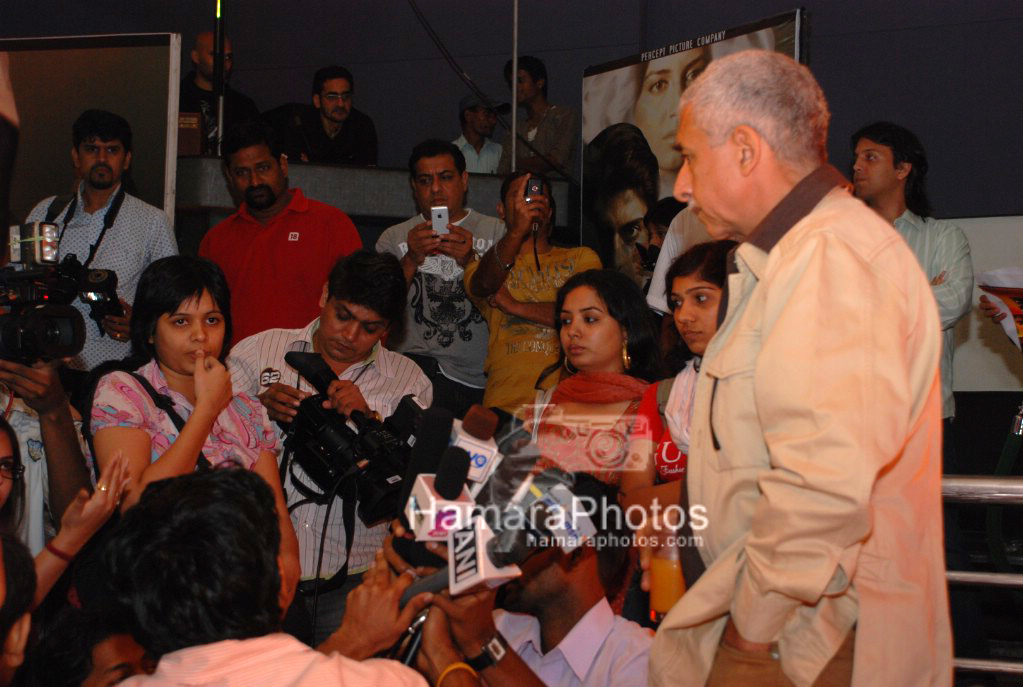 Naseerruddin Shah at the music launch of Khuda Kay Liye in  Poison on March 11th 2008