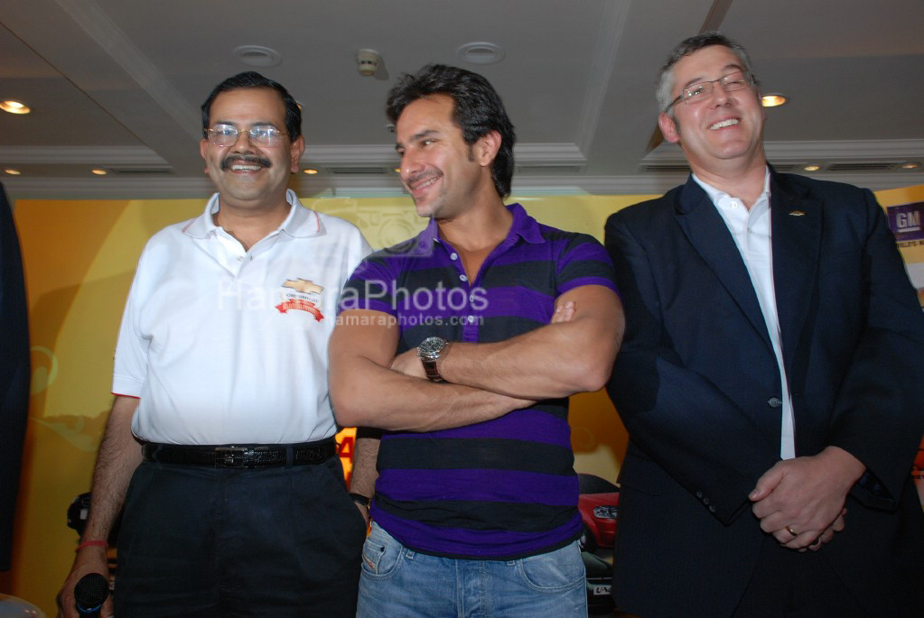Saif Ali Khan at Chevrolet press conference in Taj Land's End on March 12th 2008