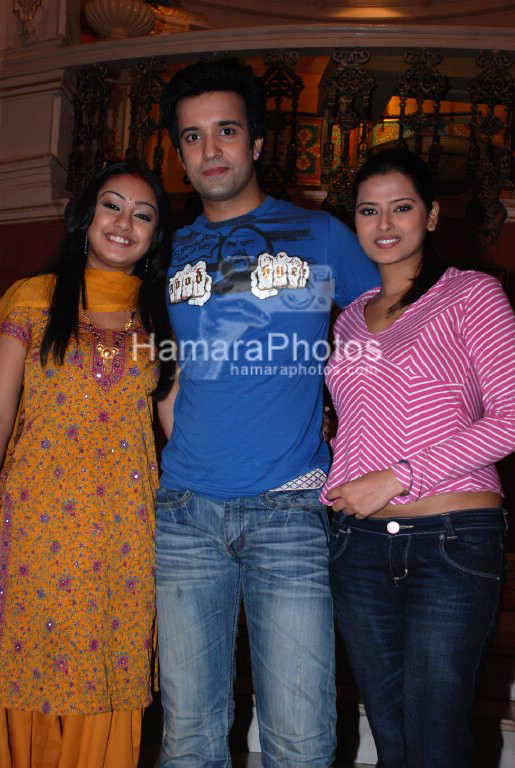 Aamir Ali , Abigail,Krithika Sengal at Kya Dil Mein Hai 9x serial press interviews on March 13th 2008