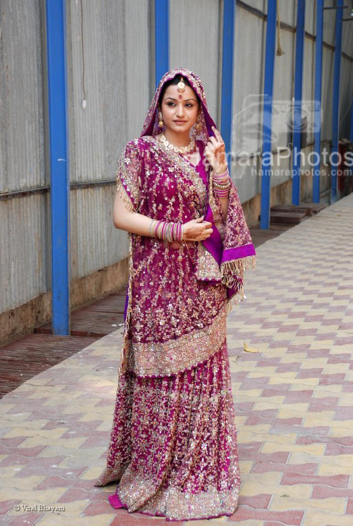 Muskaan Mehani at the location of Dahej Serial on 9X on March 13th 2008