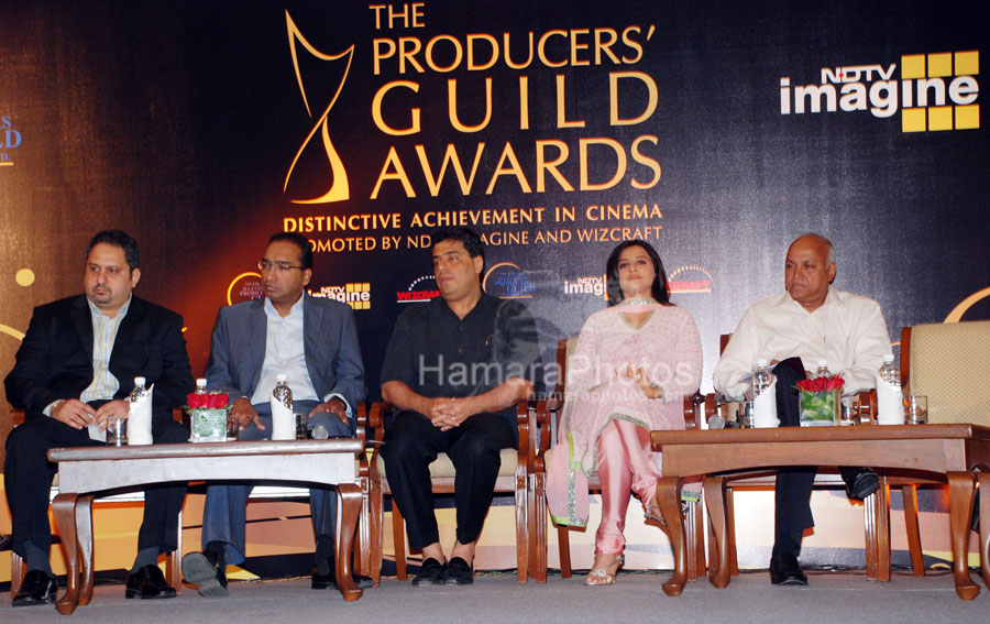 Vidya Balan at Producer's Guild Awards 2008 press meet 