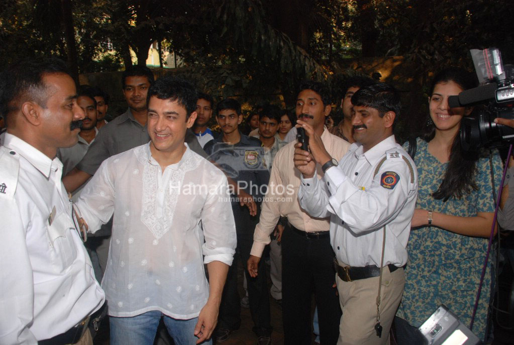 Aamir Khan Birthday Celebration on 14th March 2008 