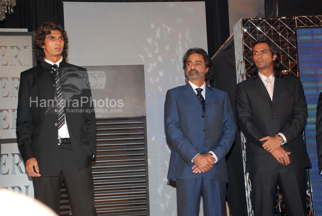 Ishan Sharma, Raja Dhody & Arjun Rampal at the opening of Pal  Zileri's first store in Mumbai