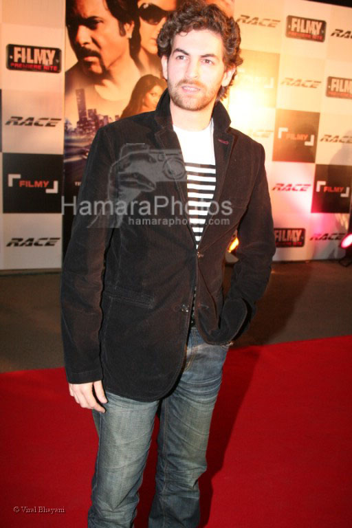 Neil Mukesh at the Race premiere in IMAX Wadala on March 20th 2008