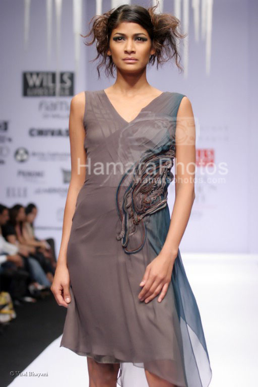 Carol Gracious at Wills India Fashion Week on March 14th 2008