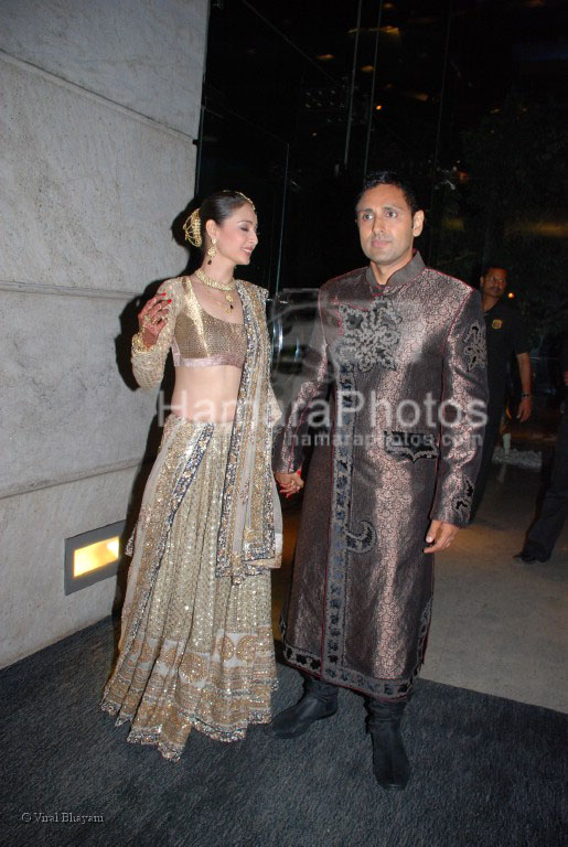 Parvin Dabas and Preeti Jhangiani wedding reception in Hyatt Regency on March 23rd 2008