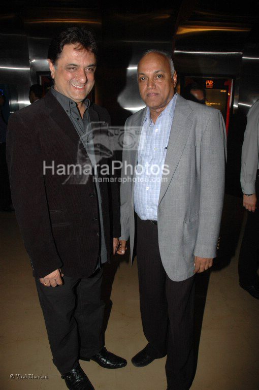 Harry Baweja with Manmohan Shetty at Love Story 2050 Movie event on March 19th 2008