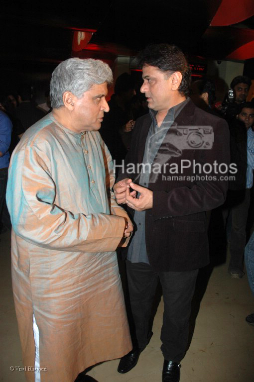 Javed Akhtar,Harry Baweja at Love Story 2050 Movie event on March 19th 2008