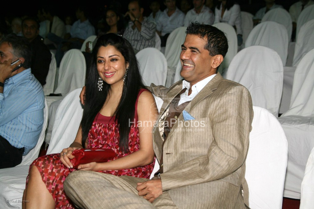 AD and Sabina Singh at the Night Arena Polo match  in Mahalaxmi Race Course  on March 18th 2008
