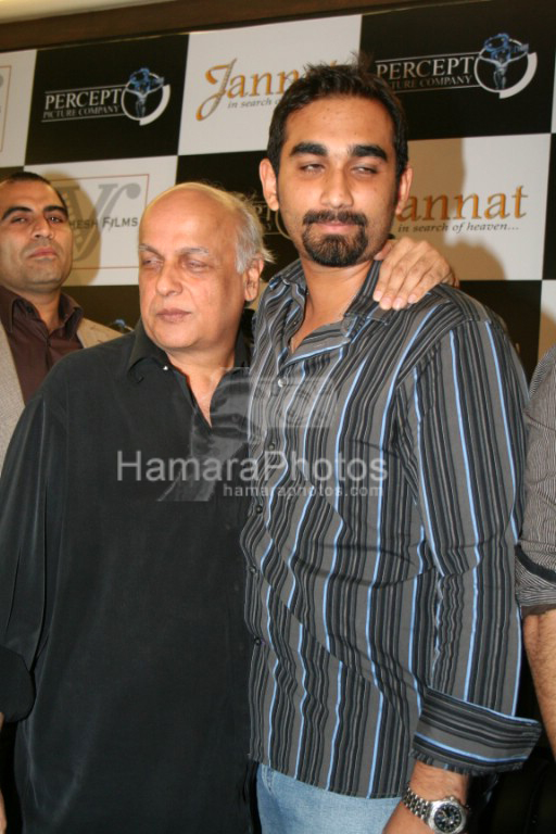 Mahesh Bhat at the Jannat press meet to announce the association with Percept in Percept office on March 19th 2008