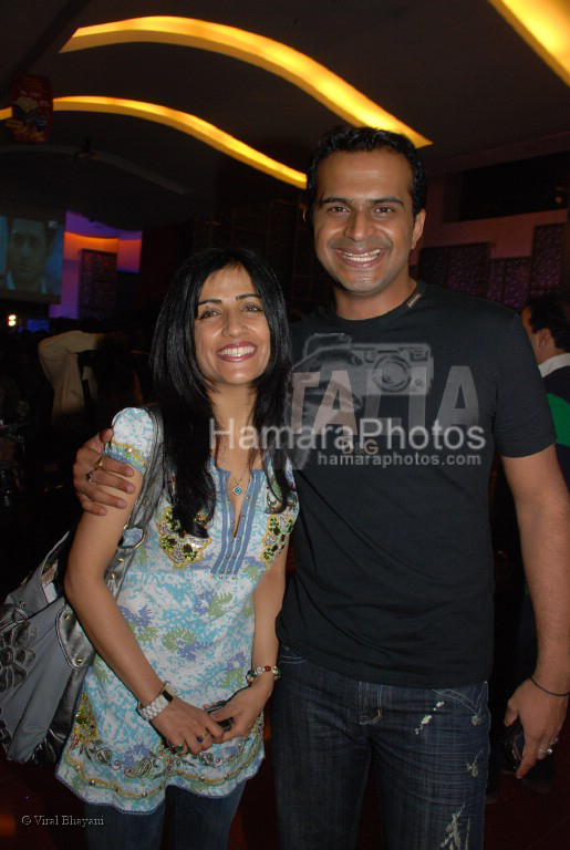 Shibani Kashyap with Siddharth Kannan at Tingya special screening in Cinemax on March 19th 2008