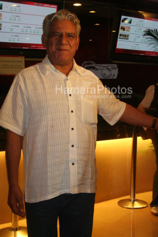 Om Puri at the premiere of film Love Songs in Metro Adlabs on March 26th 2008