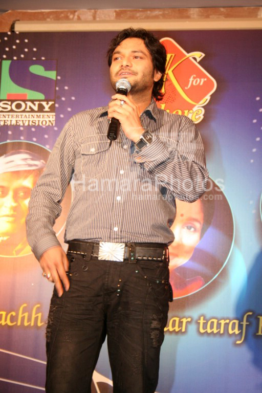 Babul Supriyo at K for Kishore on Sony Entertainment Television in Mumbai on March 28th 2008