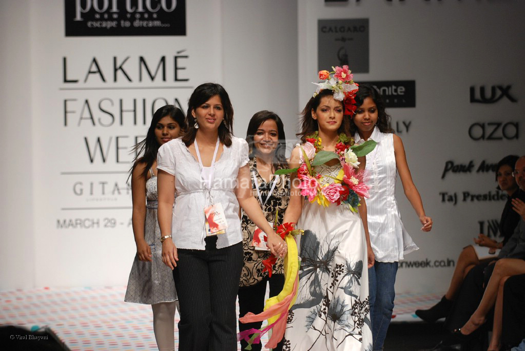 Model at Lakme Fashion Week Ramp Walk for Portico on March 29th 2008