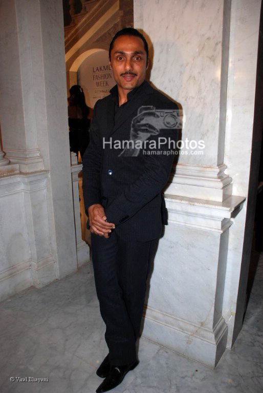 Rahul Bose at Lakme India Fashion Week on March 31th 2008