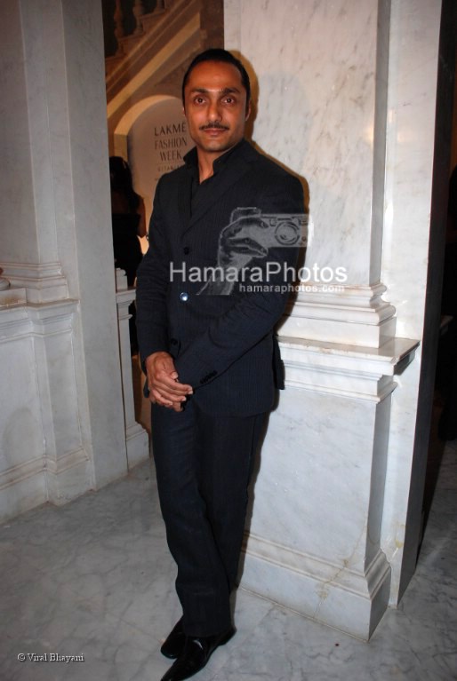 Rahul Bose at Lakme India Fashion Week on March 31th 2008