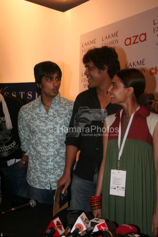 Venkatesh,Siddarth Narayan at Vivek Kumar Show in Lakme India Fashion Week on April 1st 2008