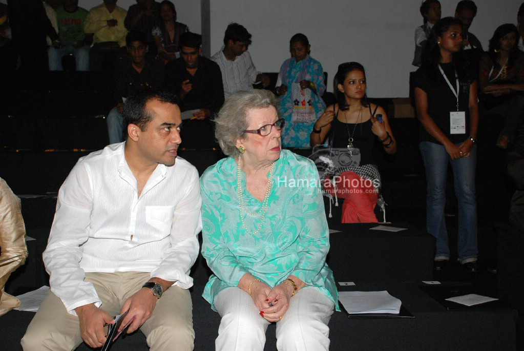 at Aneeth Arora Show in Lakme Fashion week on April 2nd 2008